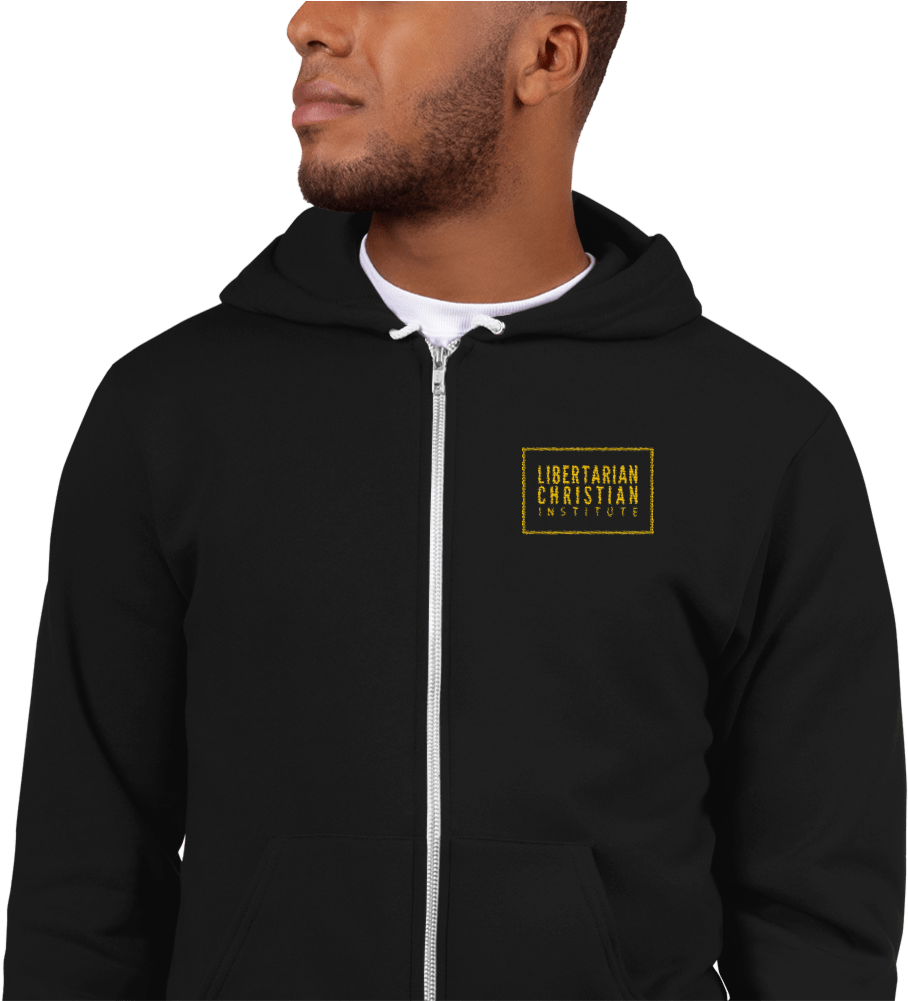 Black & Gold Embroidered Hooded Sweater - Sweatshirt Clipart (1000x1000), Png Download