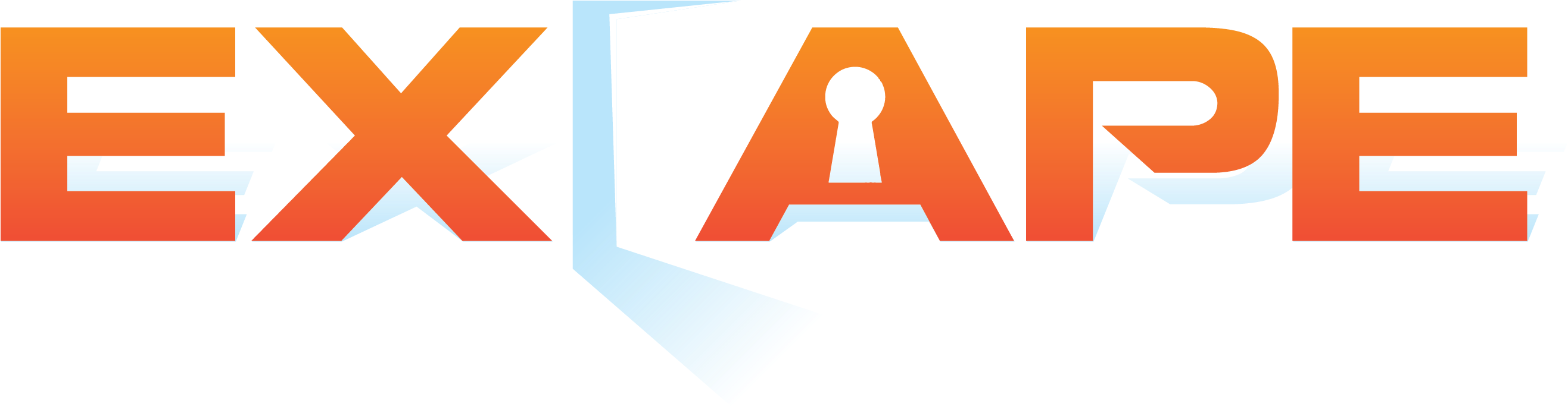 Excape Rooms - Graphic Design Clipart (2643x755), Png Download