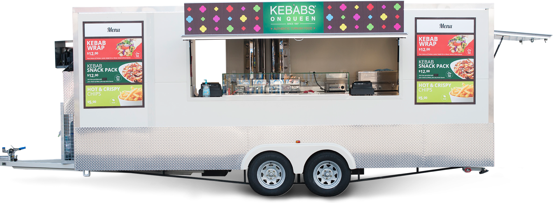 Trailer Clipart (1818x668), Png Download