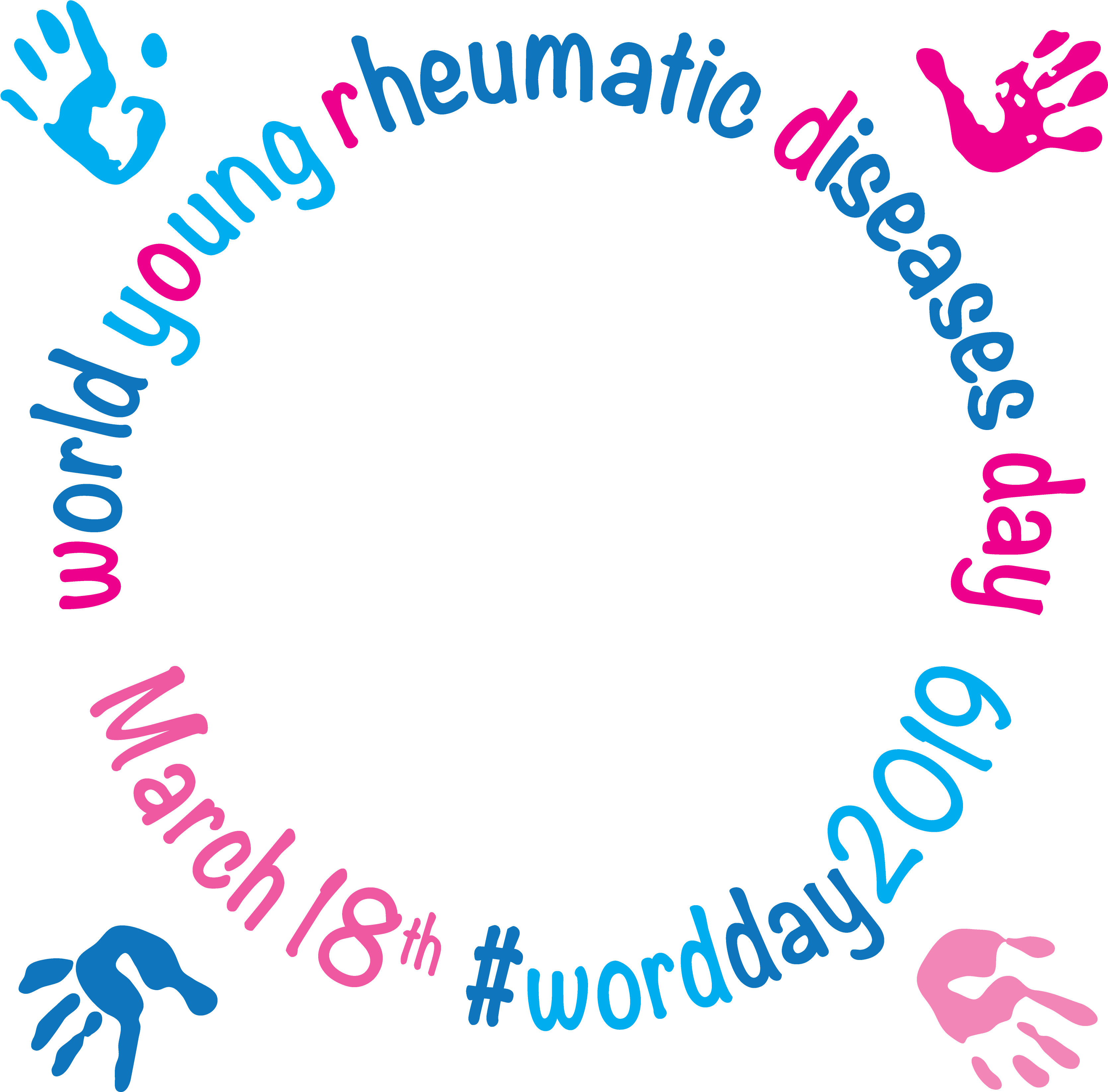 Red Anchor Clip Art 2019 Transparent Banner - World Rheumatic Diseases Day - Png Download (3402x3402), Png Download