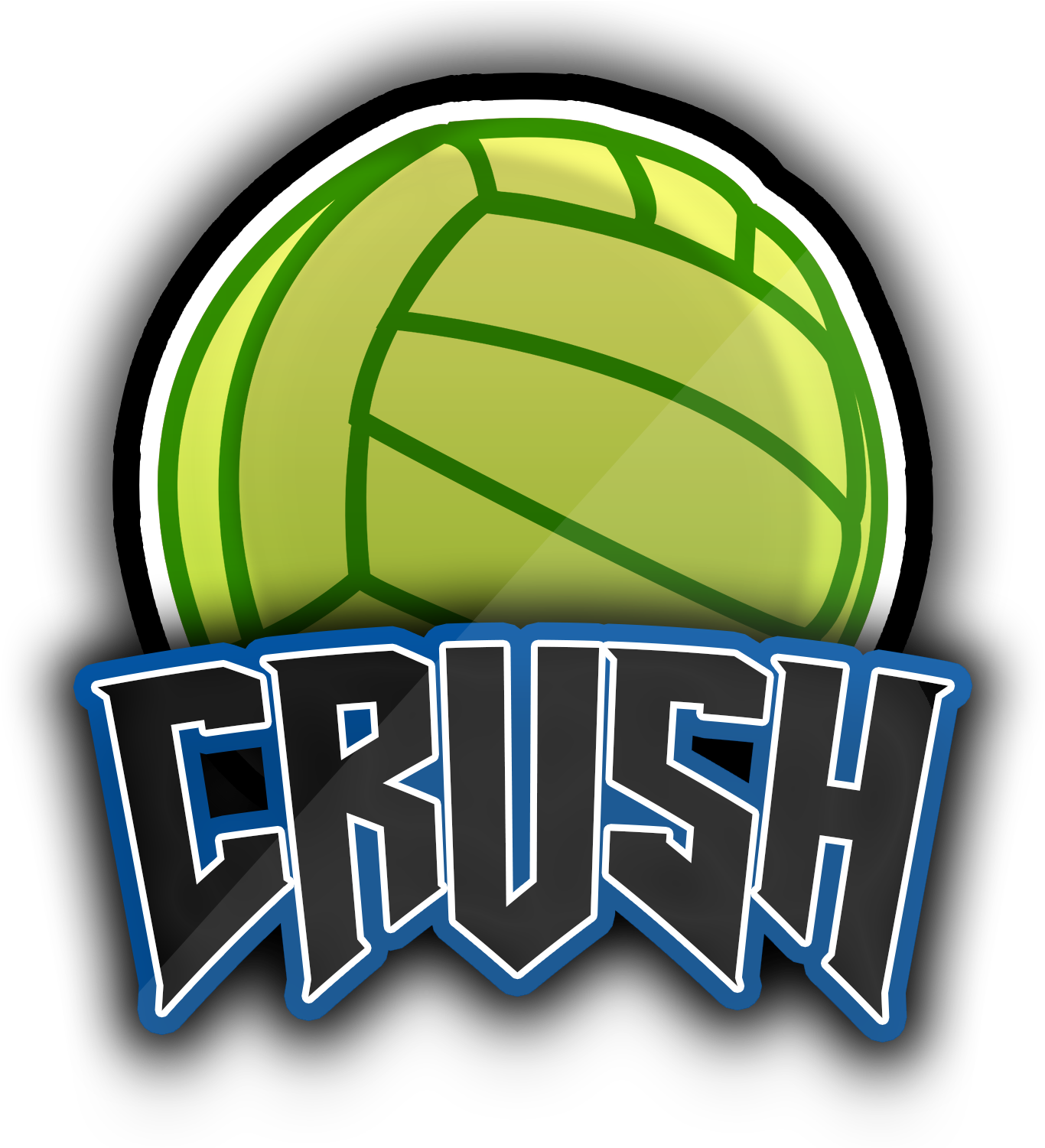Bold, Playful, Club Logo Design For A Company In Canada - Volley Clipart (1500x1500), Png Download