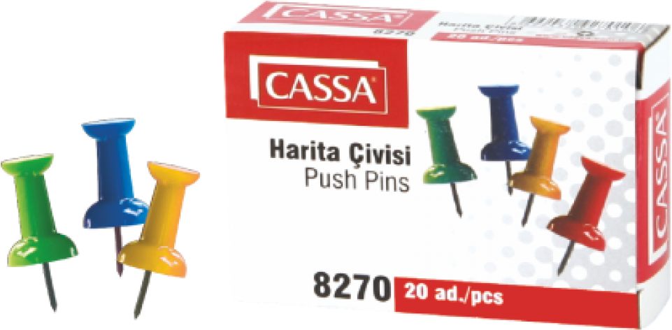 Cassa Push Pins Rgs Supplies Malta, Stationery Consumables - Коркова Дъска За Снимки Clipart (960x640), Png Download