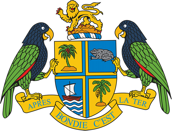 Dominica Flag Coat Of Arms Of Dominica - Coat Of Arms Of Dominica Clipart (691x525), Png Download