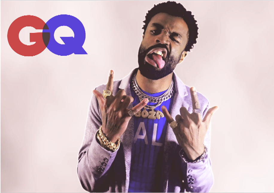 Blazer Barboza Compliments Gq Magazine With Fashion - Gentleman Clipart (1600x900), Png Download