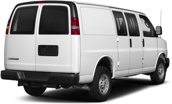New 2018 Chevrolet Express Cargo Van - 2019 Chevrolet Express 2500 Cargo Van Clipart (640x480), Png Download