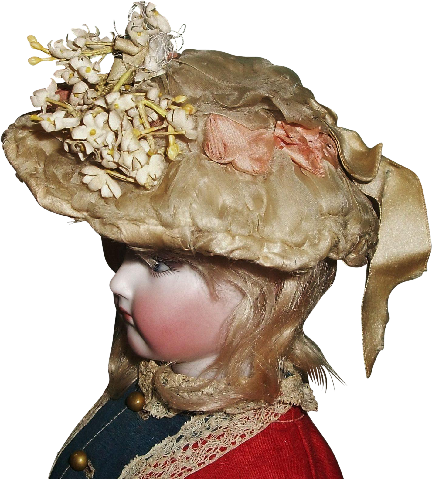 Fabulous Antique Wire Brim French Fashion Doll Hat - Costume Hat Clipart (1577x1577), Png Download