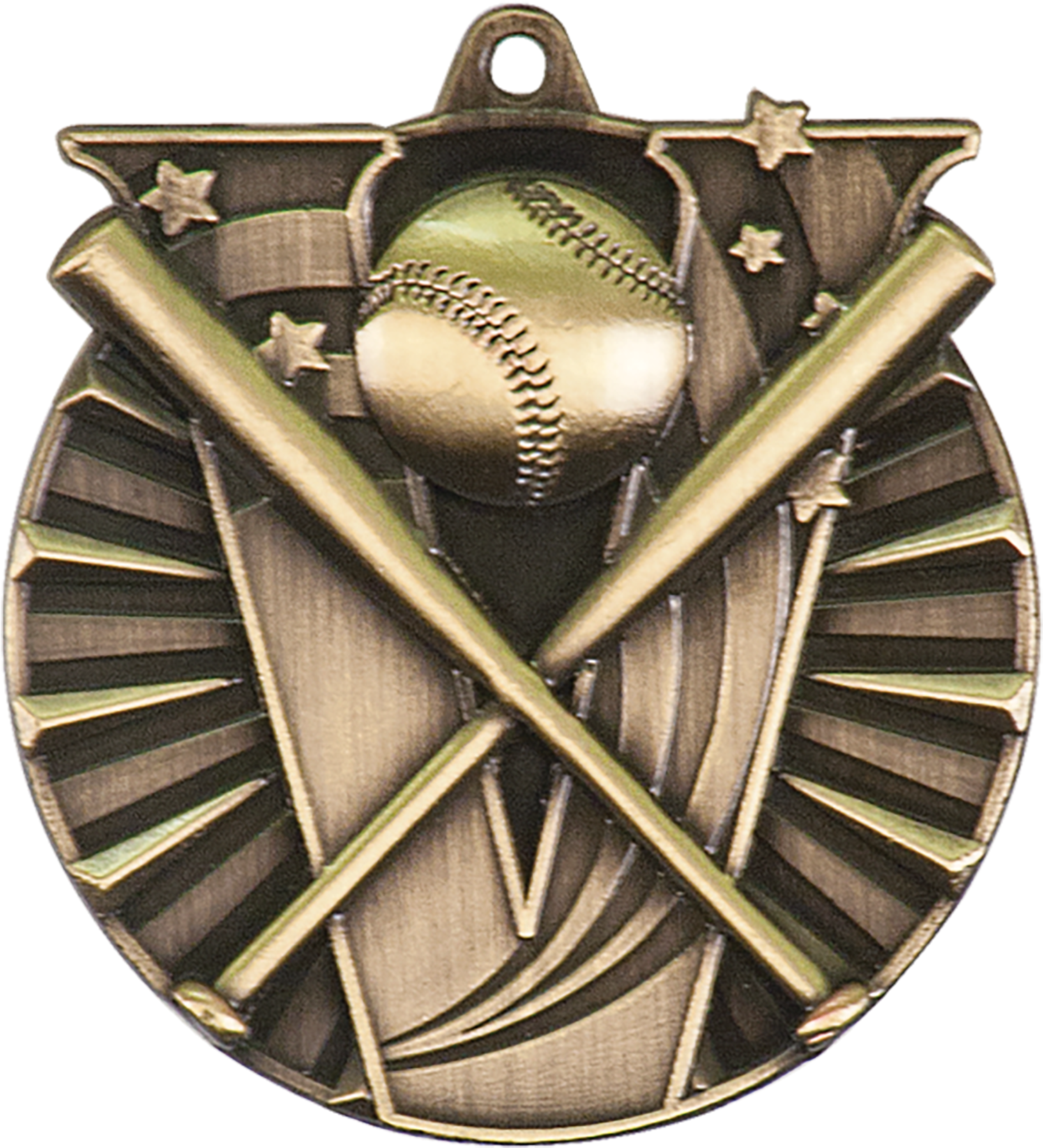 Picture Of Baseball/softball Victory Medal - Baseball Medal Clipart (1800x1800), Png Download
