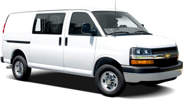2009 Chevrolet Express Cargo Van - 2018 Chevy Express Van Clipart (640x480), Png Download