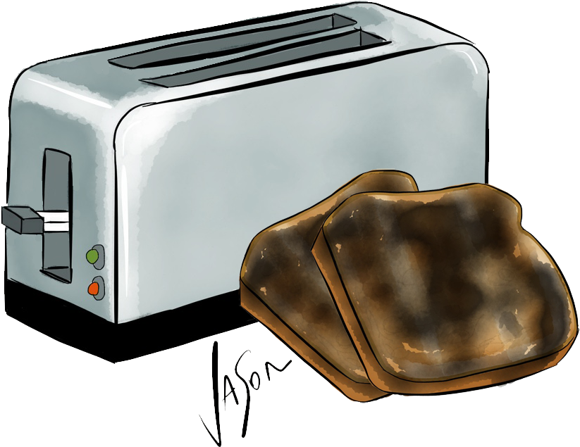 Toaster Clipart (838x838), Png Download