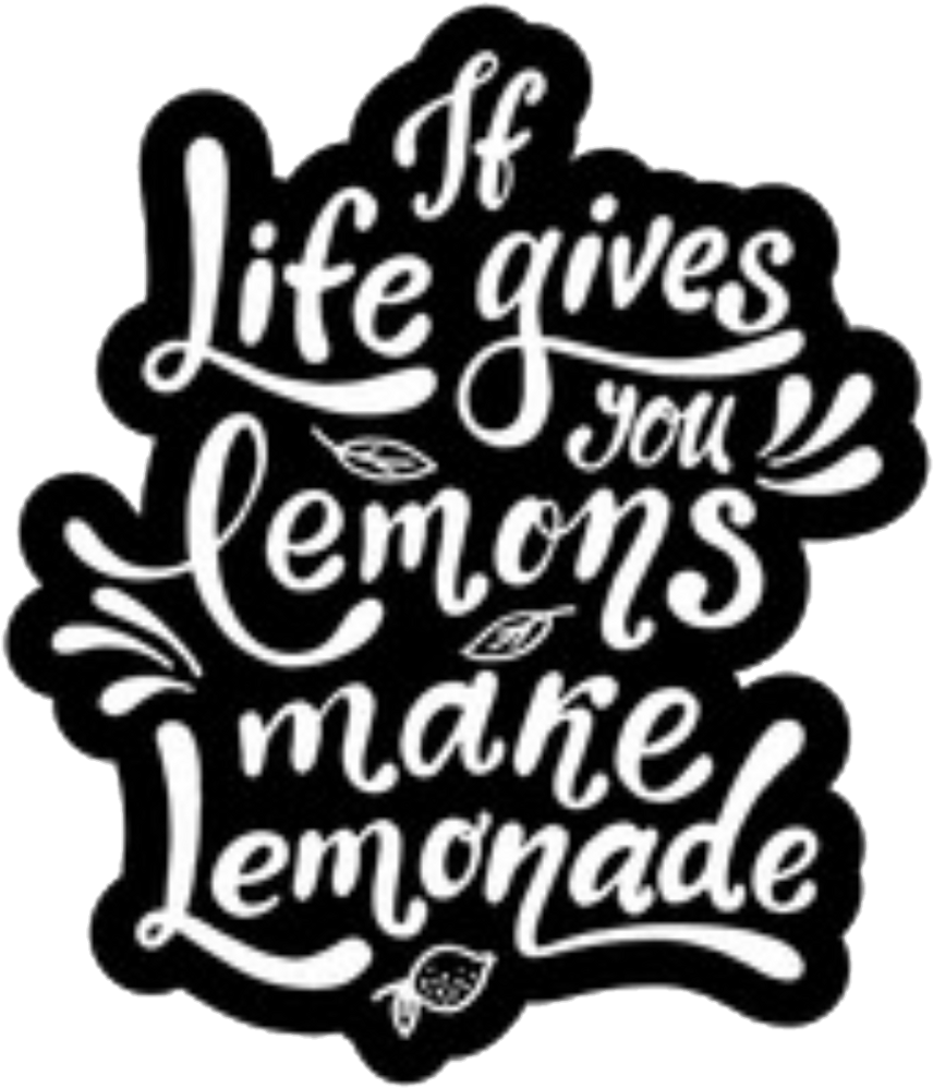 Calligraphy Drawing Motivation - Fresh Life Gives You Lemon Juices Quotes Clipart (1024x1028), Png Download