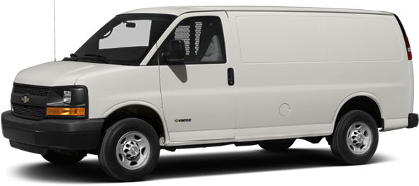 2014 Chevrolet Express Cargo Van Clipart (640x480), Png Download