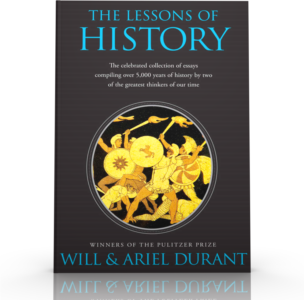 Top 10 Books Recommended By Tai Lopez Number - Lessons Of History Durant Clipart (1021x1007), Png Download