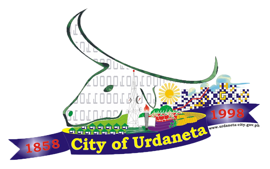Urdaneta City Pangasinan Logo Clipart (1000x599), Png Download