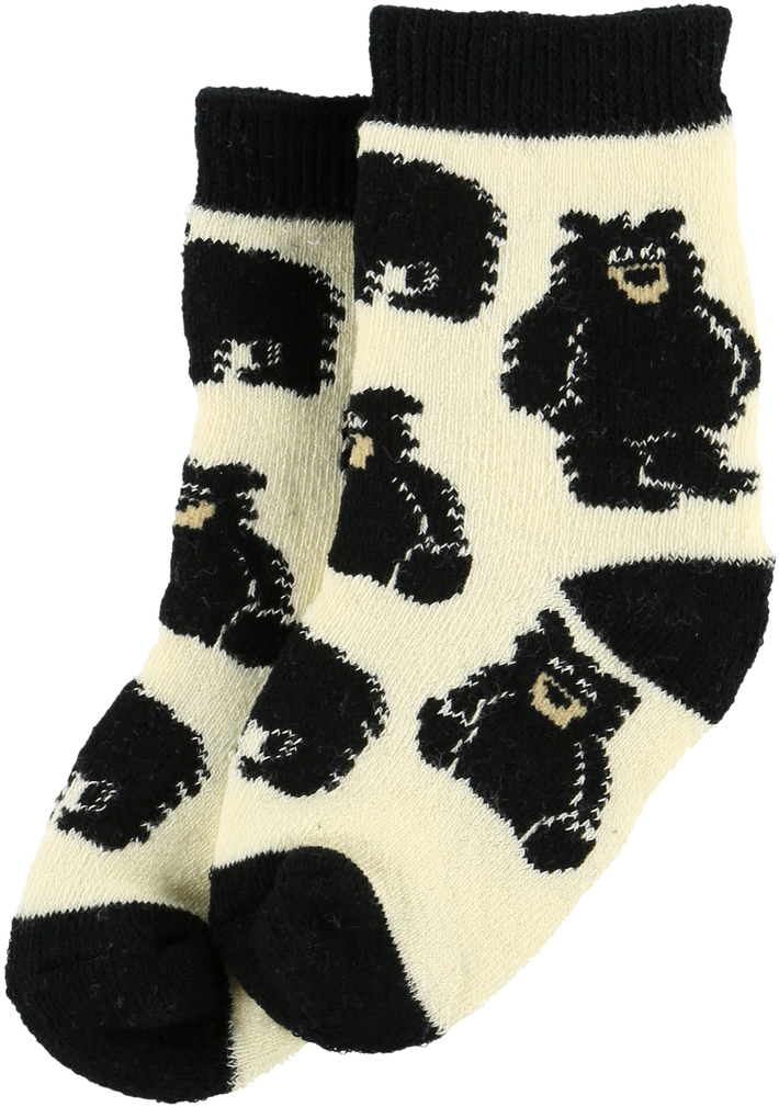 Baby Bear - Sock Clipart (710x1009), Png Download