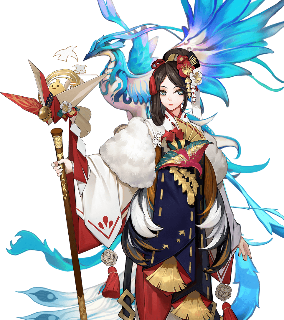 Onmyoji Female Clipart (1260x1085), Png Download