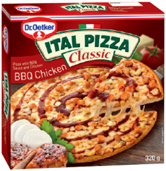 Dr Oetker Pizza Bbq Clipart (636x636), Png Download