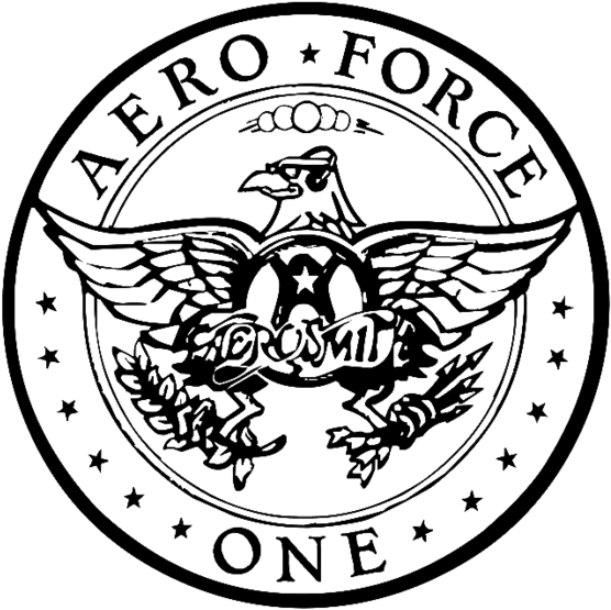 Aerosmith Aeroforce One Logo 3 By Dominique - Ny State Senate Seal Clipart (556x555), Png Download