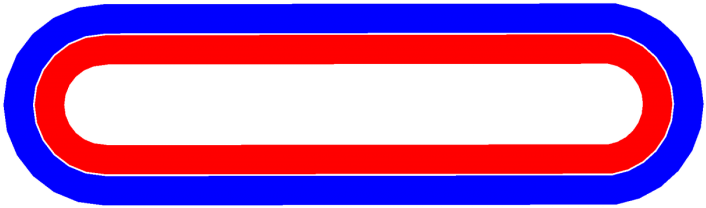 40m Track - Flag Clipart (1165x422), Png Download