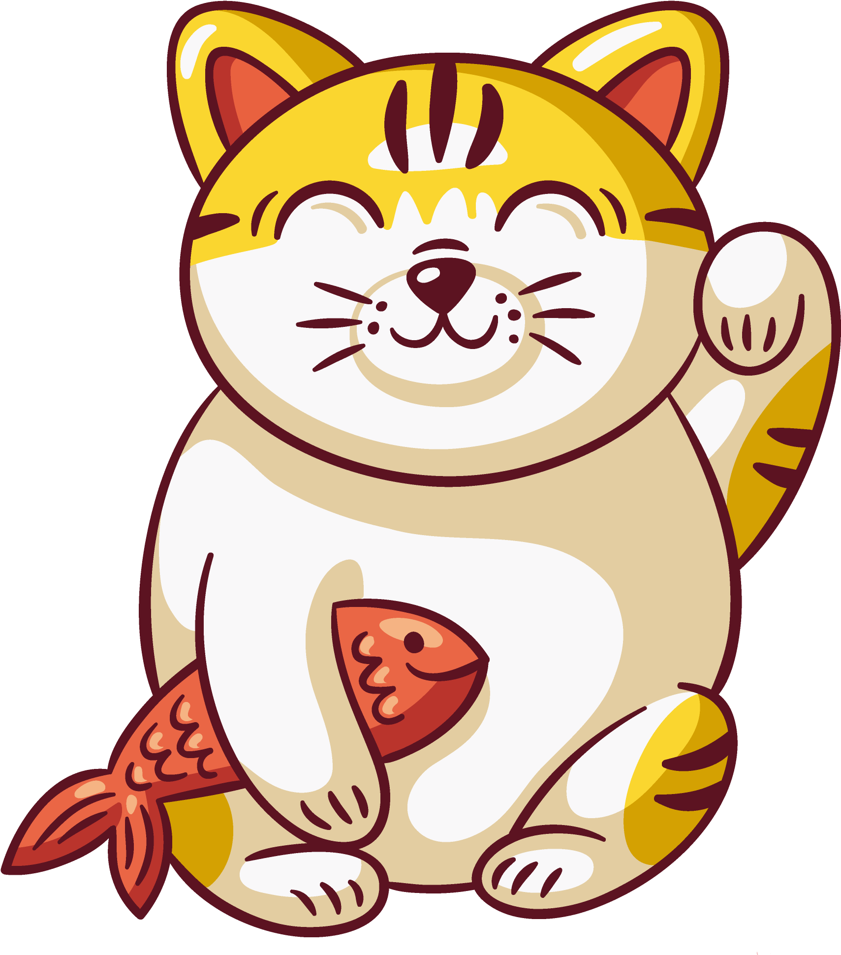 Good Luck Charm Royalty - Charms Vector Clipart (1848x2071), Png Download