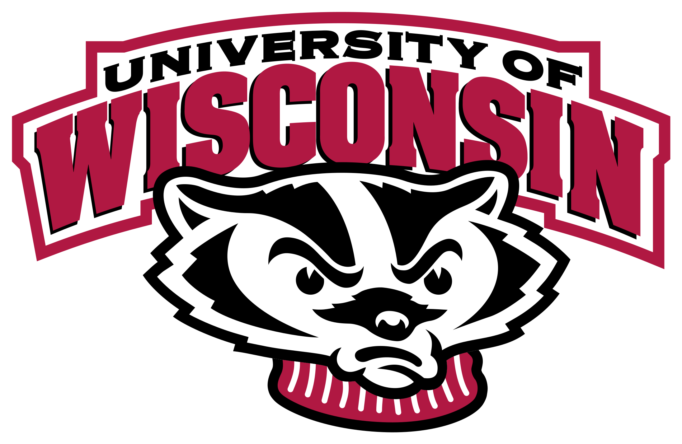 Wisconsin Badgers Logo Png Transparent - Wisconsin Badgers Logo Clipart (2400x2400), Png Download