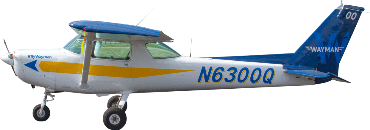 Cessna 152 Wayman - Cessna 172 Clipart (1792x642), Png Download