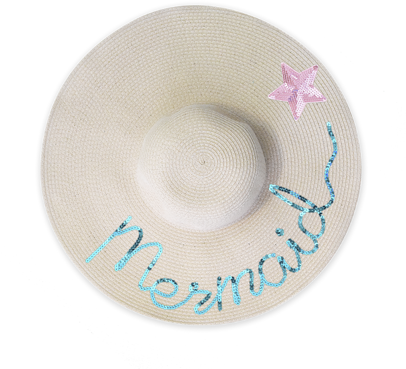 Personalized Baked Signature Floppy Beach Hat - Circle Clipart (800x800), Png Download