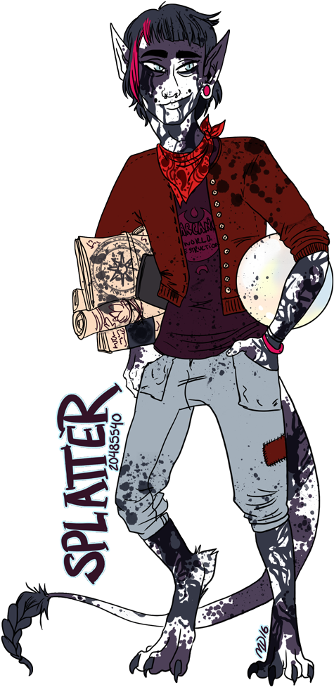 Hey Did You Know Im Running The Art Contest For Trickmurk - Illustration Clipart (525x1004), Png Download