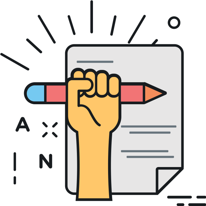 Creative Writing - Creative Transparent Writing Clipart - Png Download