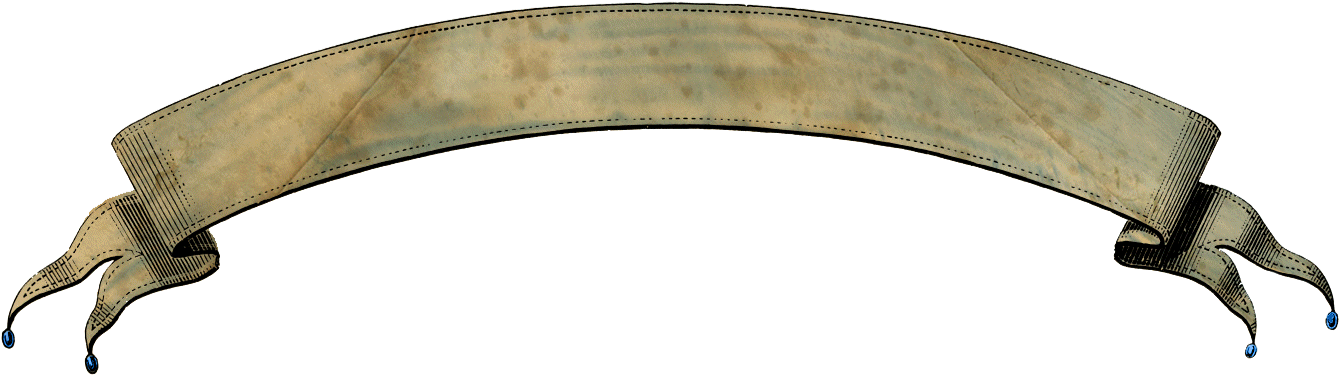 Family Tree In Banner - Medieval Banner Transparent Clipart (1339x375), Png Download
