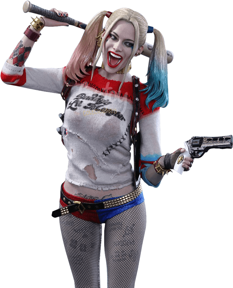 Muñeca De Harley Quinn Escuadrón Suicida Clipart (800x1000), Png Download