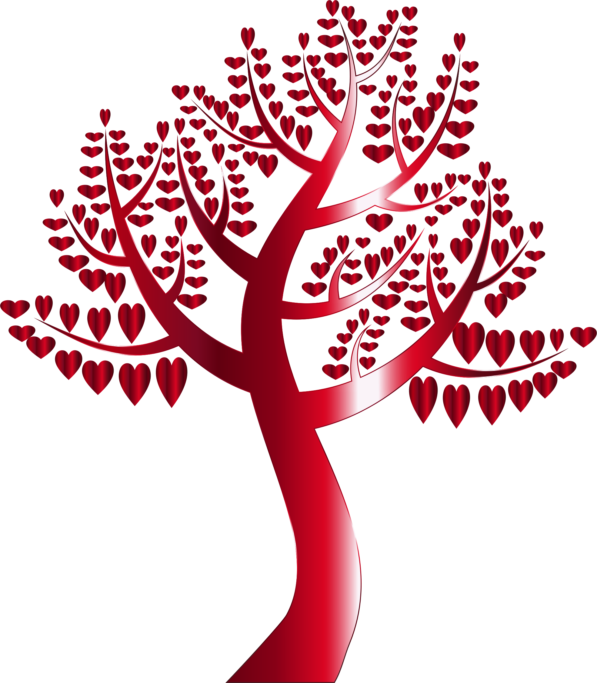 Clipart Family Simple - Tree Limb Clipart Transparent Background - Png Download (1970x2254), Png Download