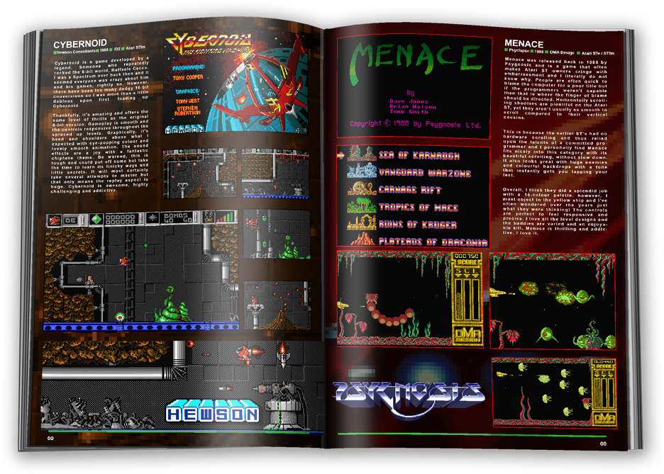 The Magazine Covers Some Of The Best Atari St Games - Graphic Design Clipart (936x669), Png Download