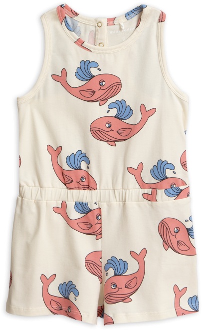 Mini Rodini Seahorse Playsuit Clipart (786x786), Png Download