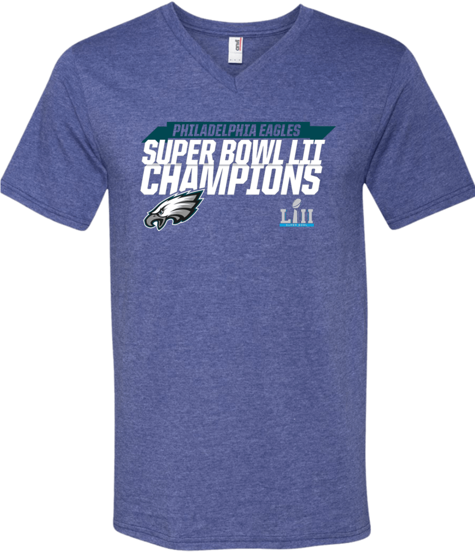Tt0130 Philadelphia Eagles 2018 Super Bowl Champions - Active Shirt Clipart (969x1140), Png Download