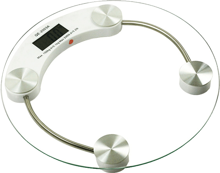 Volcker Weighing Electronic Scales Human Scale Household - Circle Clipart (800x800), Png Download