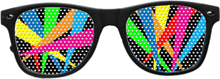 Multi Triangle Glasses $25 Www - Polka Dot Clipart (936x361), Png Download