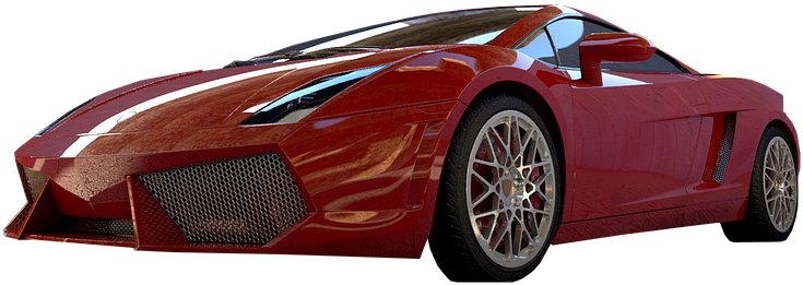 Lamborghini Auto Red - Lamborghini Aventador Clipart (1280x671), Png Download