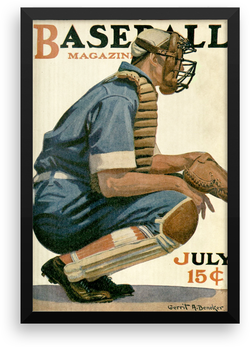 Baseball Mag April - Poster Clipart (1000x1000), Png Download