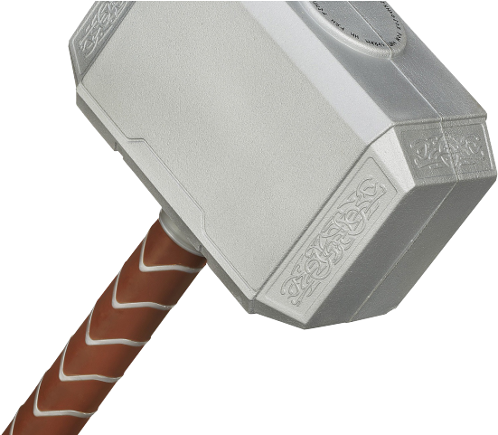 Avengers Clipart Thor Hammer - Thors Hammer Svg Free - Png Download (640x480), Png Download