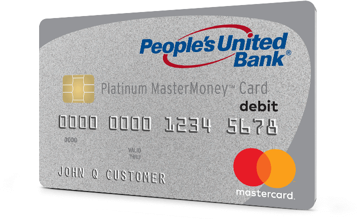 Mastercard® Debit Card - Peoples United Bank Clipart (720x447), Png Download