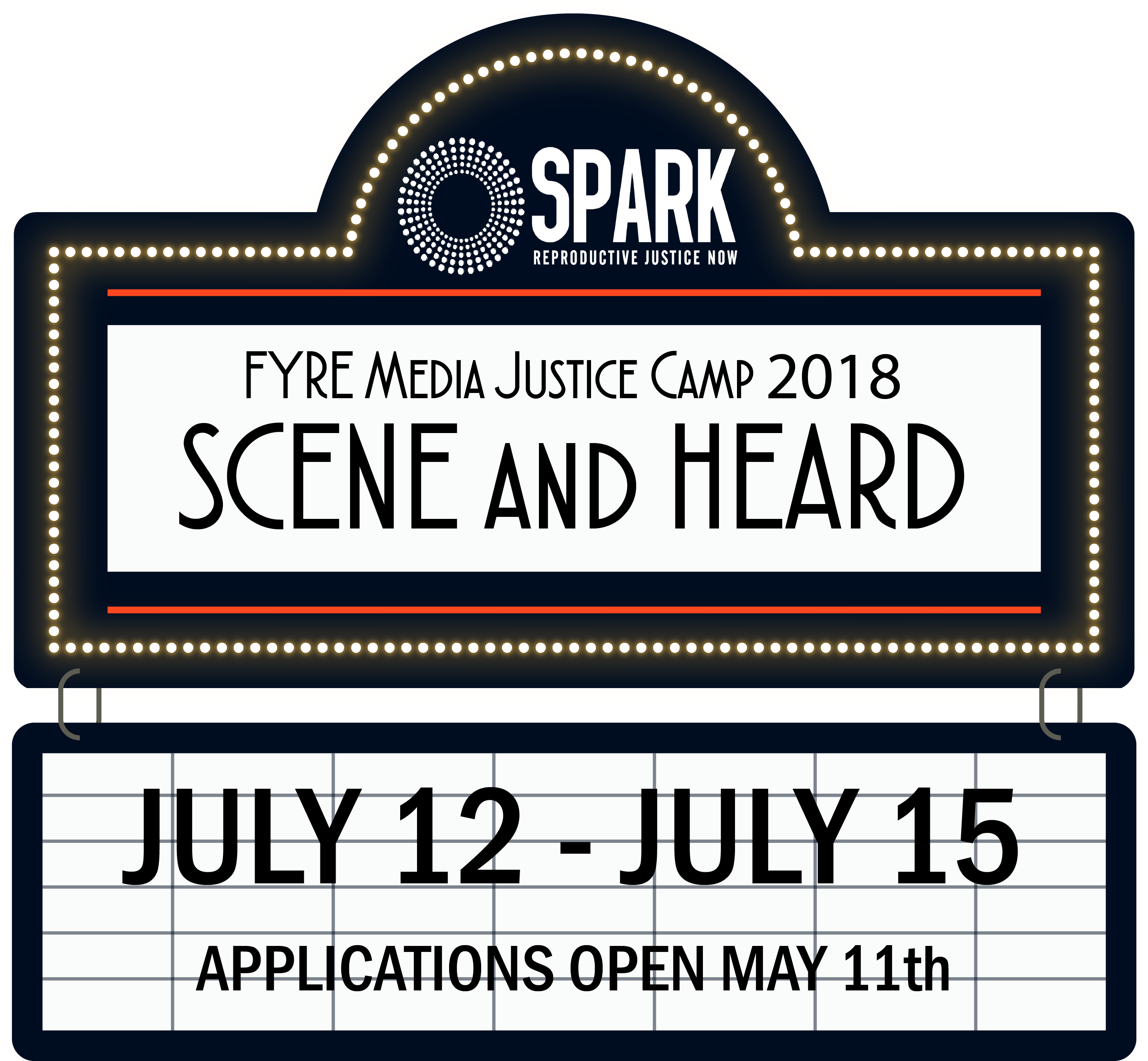Save The Date For Fyre Media Justice Camp 2018 Clipart (2913x2672), Png Download