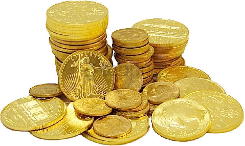 Free Png Gold Coins Falling Png Png Image With Transparent - Gold Can Be Used Clipart (850x506), Png Download