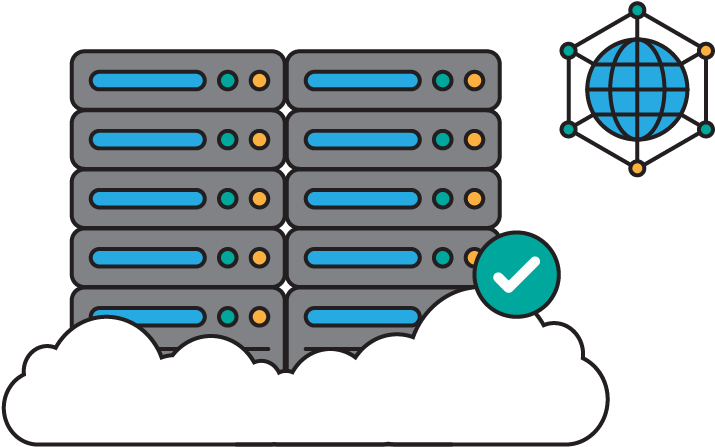 In This Month's Podcast, We'll Explain What Web Hosting Clipart (750x489), Png Download