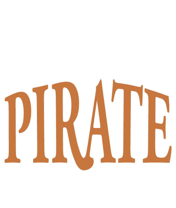 Pirate Pizza Logo - Calligraphy Clipart (596x704), Png Download