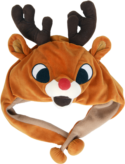 Reindeer Hat For Children - Stuffed Toy Clipart (520x600), Png Download