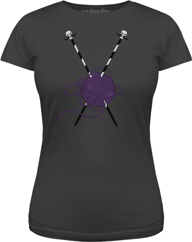 Homestuck Rose's Knitting Needles - Quaggan Shirt Clipart (1000x1000), Png Download