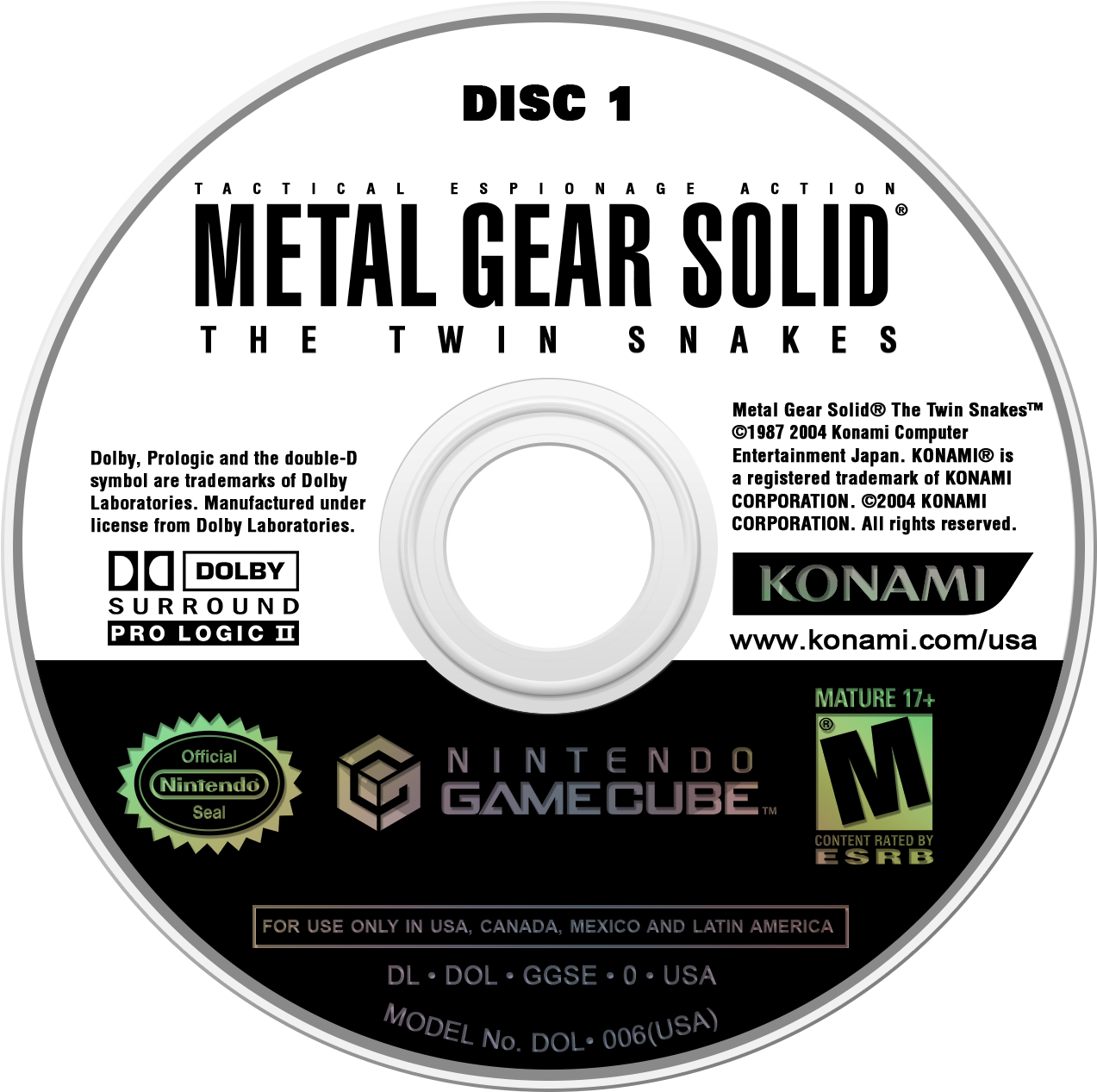 Metal Gear Solid Clipart (1280x1280), Png Download