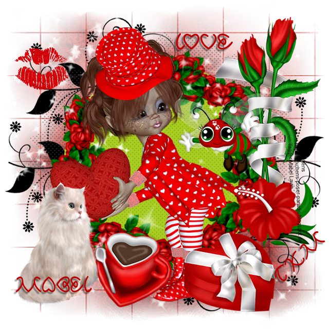 Tag Nº 772 Febrero - Floral Design Clipart (640x640), Png Download