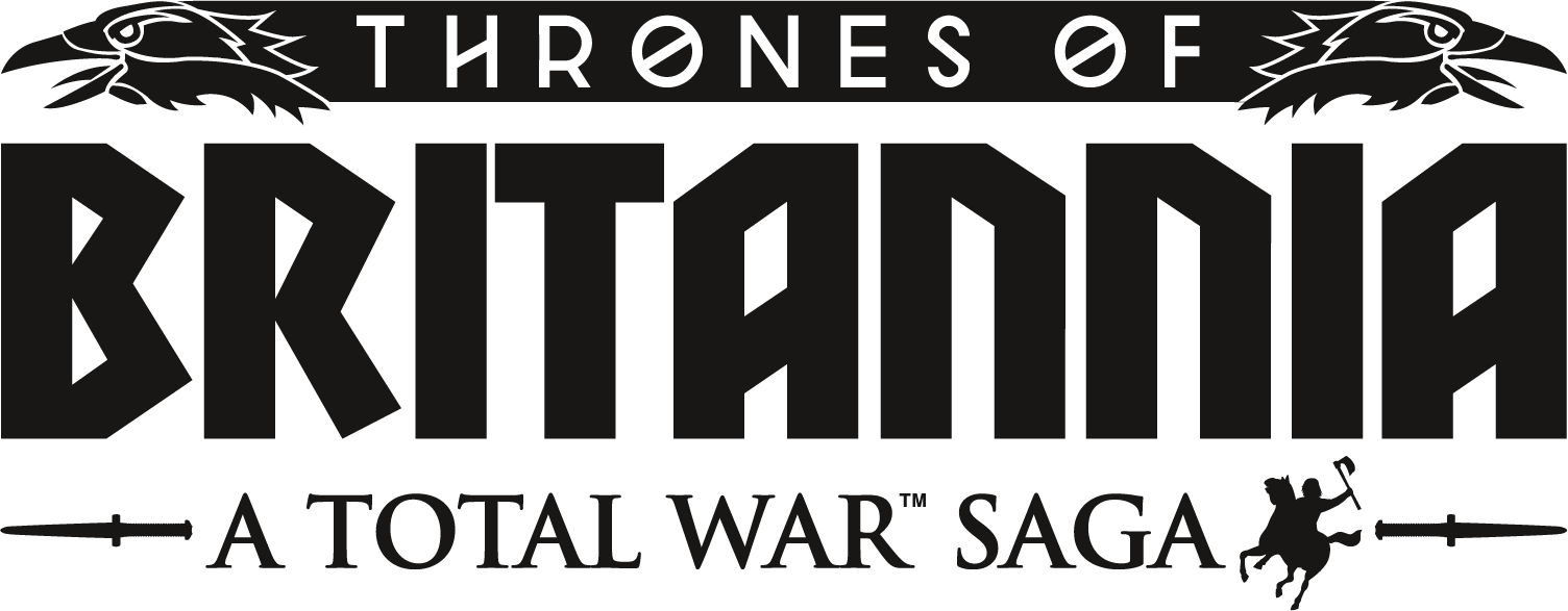 Total War Saga Thrones Of Britannia Logo , Png Download - Barbados Clipart (1504x587), Png Download
