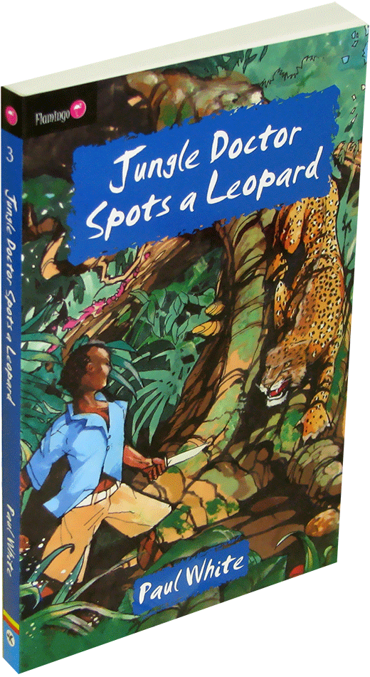 Jungle Doctor Spots A Leopard - Poster Clipart (520x951), Png Download